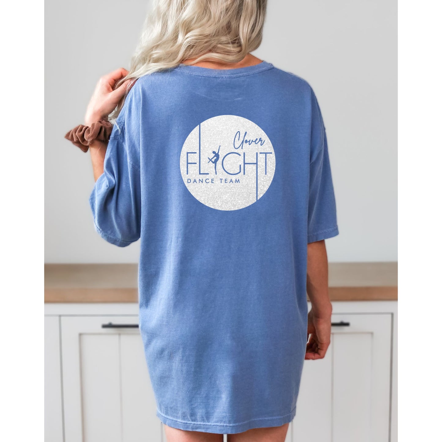 Clover Dance Glitter Logo Tshirt