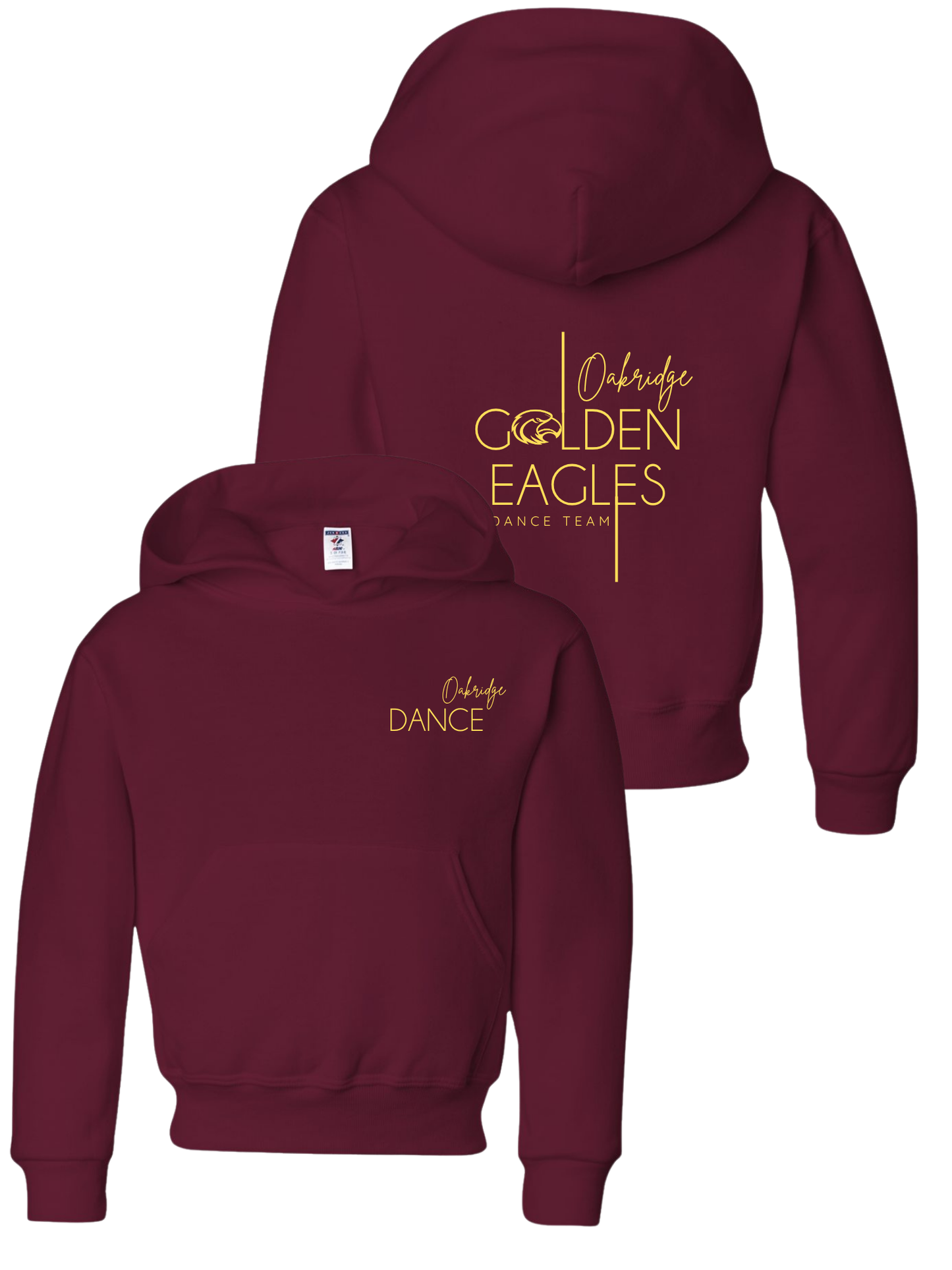 OMS Parent Hoodie - Maroon