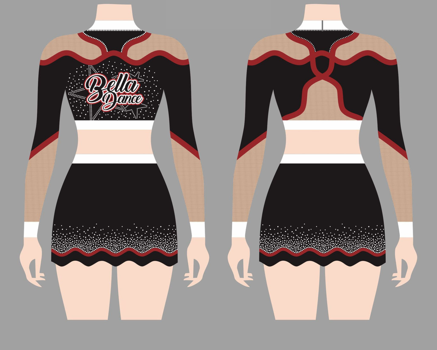 Dance Uniform - Style 17