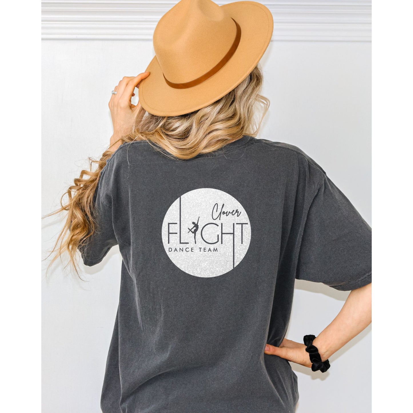 Clover Dance Glitter Logo Tshirt