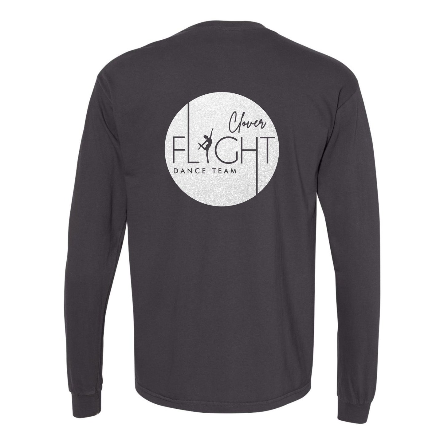Clover Dance Glitter Logo Long Sleeve