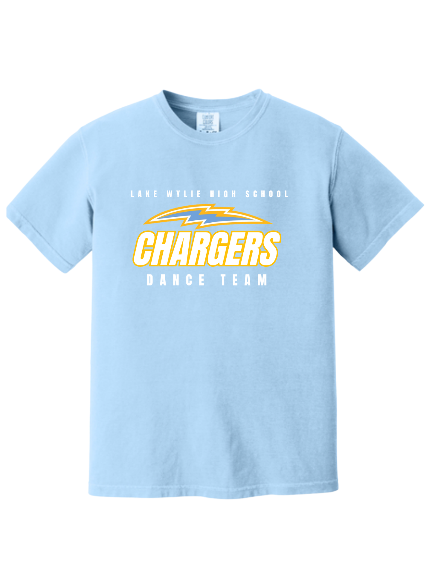 Blue Comfort Colors Dance Team T-Shirt