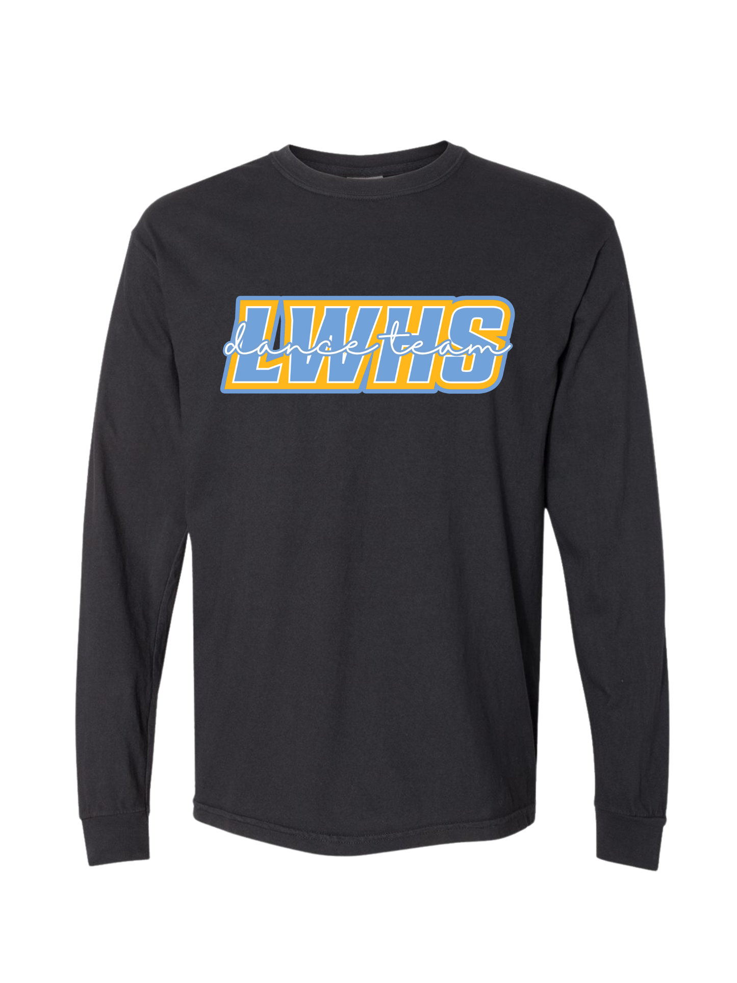 Black Comfort Colors LWHS Long Sleeve Shirt