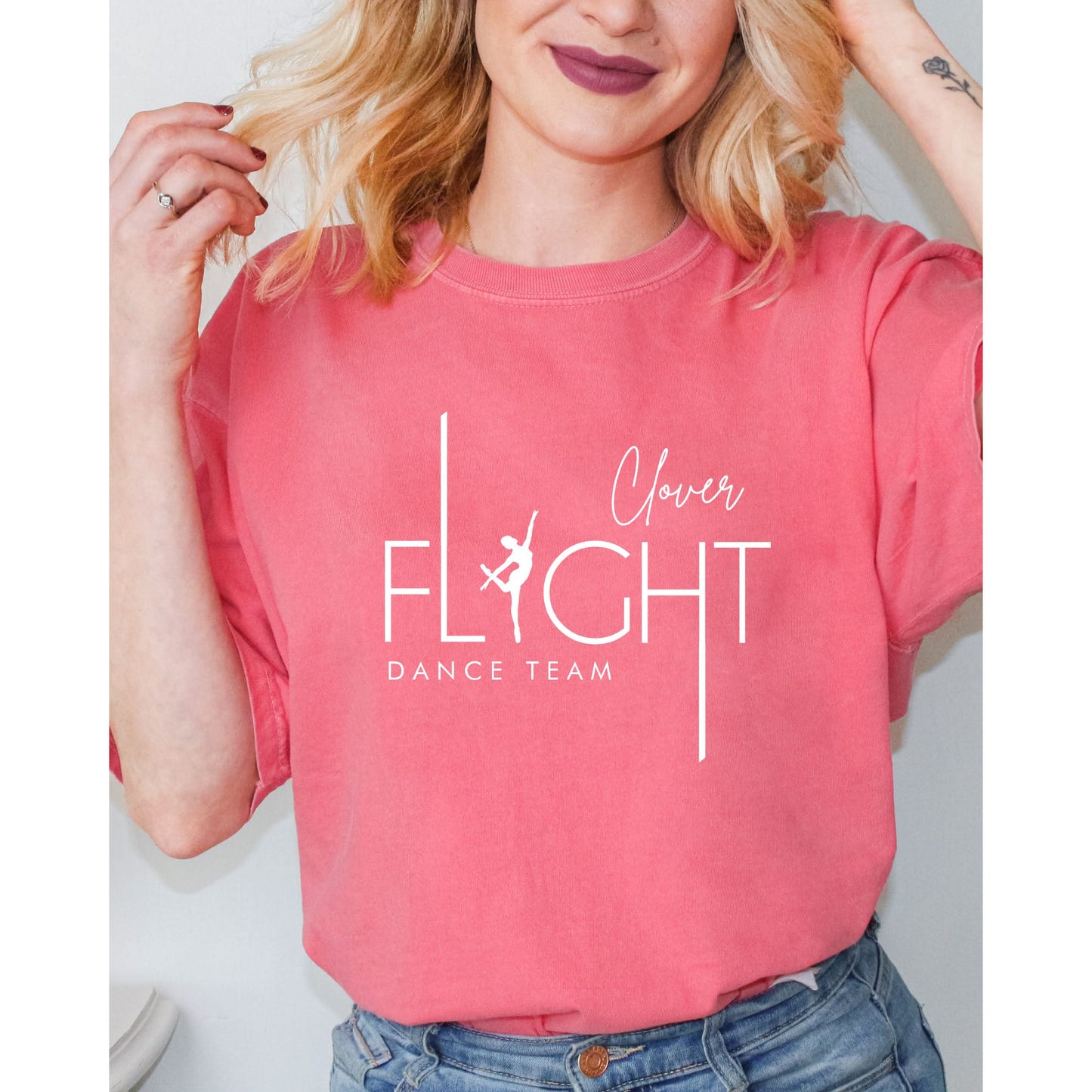 Clover Dance Team Logo TShirt