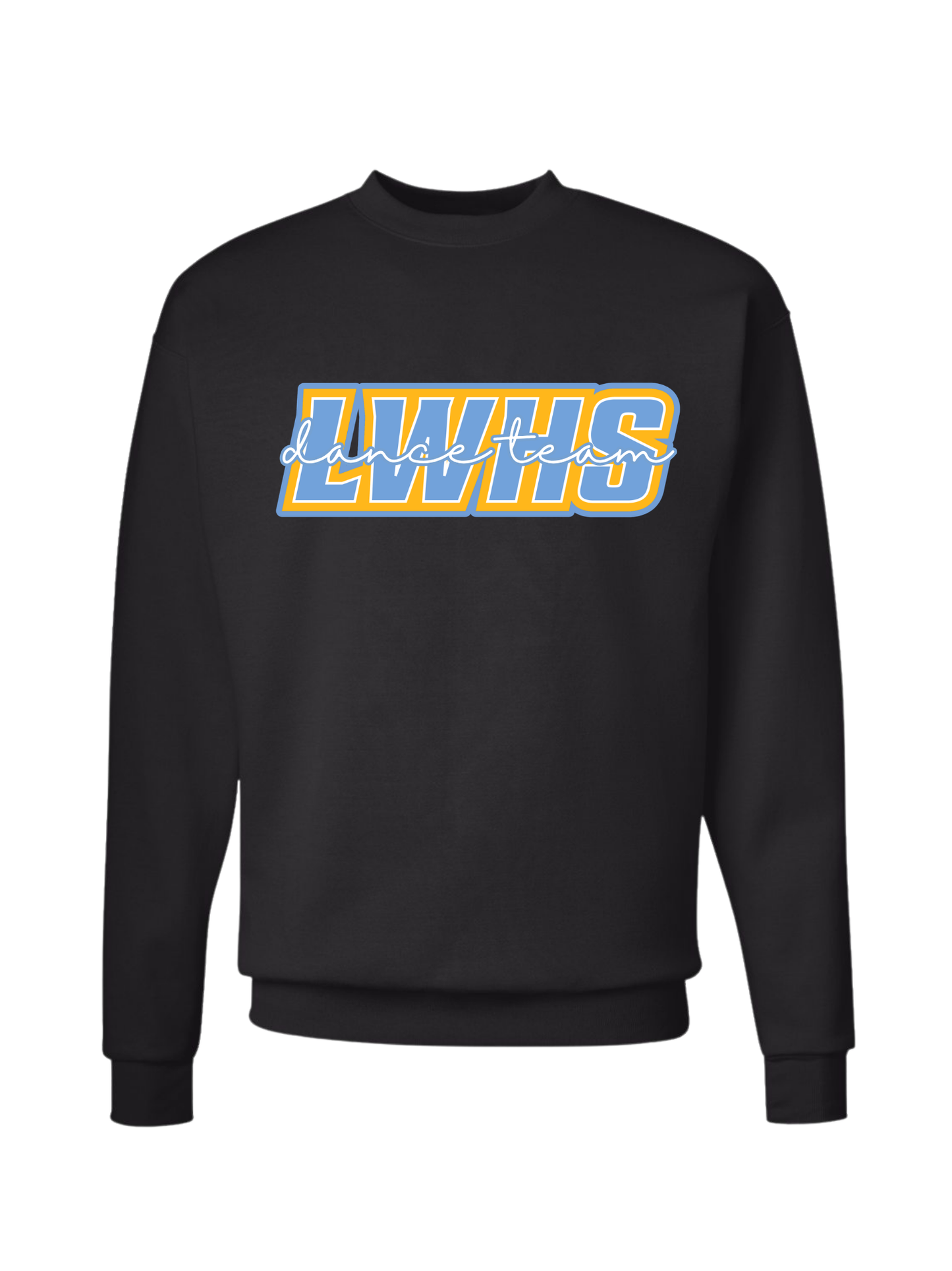 Black Comfort Colors LWHS Crewneck Sweatshirt