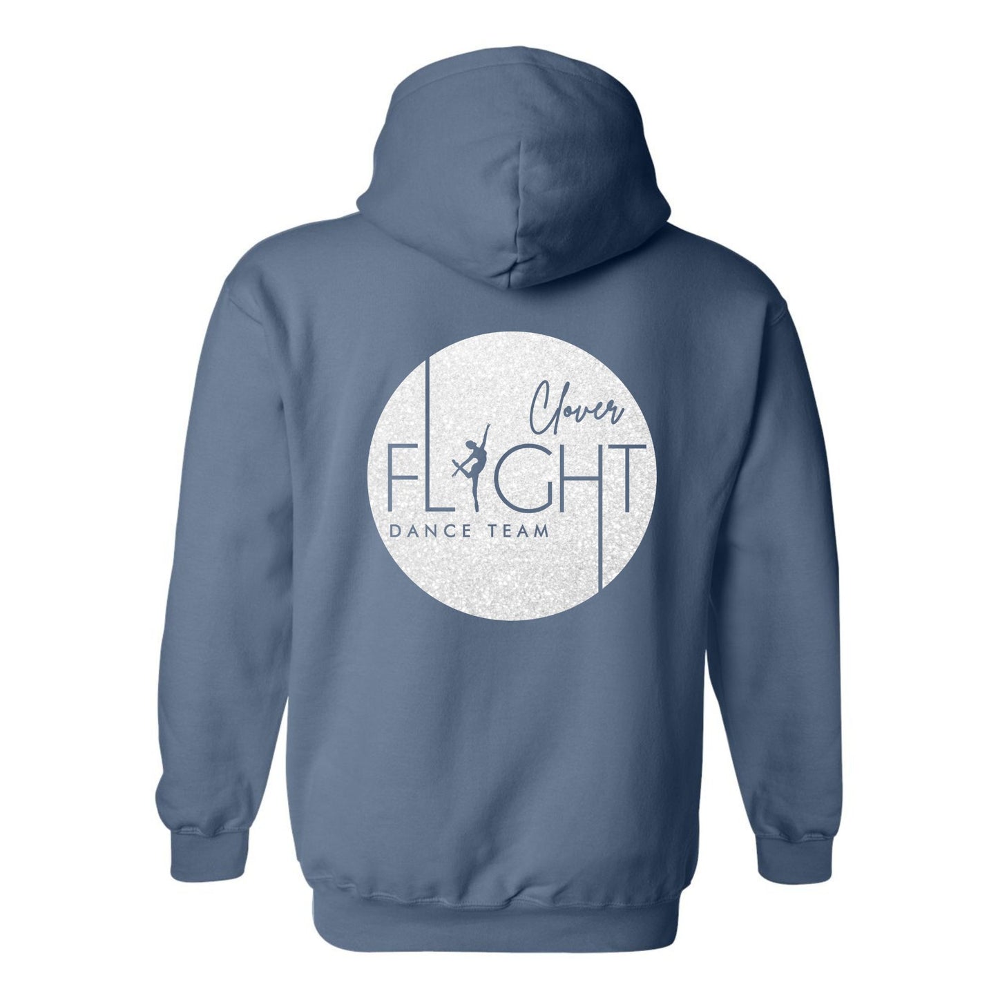 Clover Dance Glitter Logo Hoodie