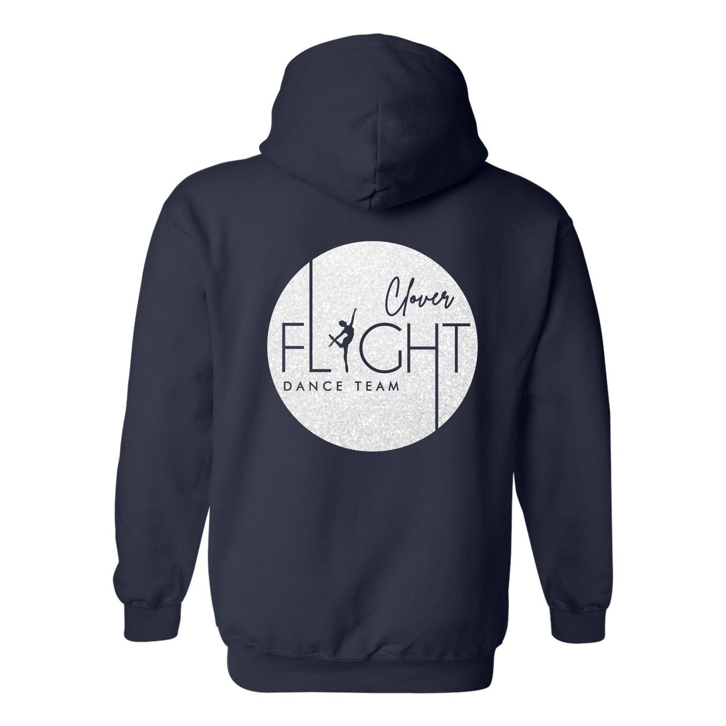 Clover Dance Glitter Logo Hoodie