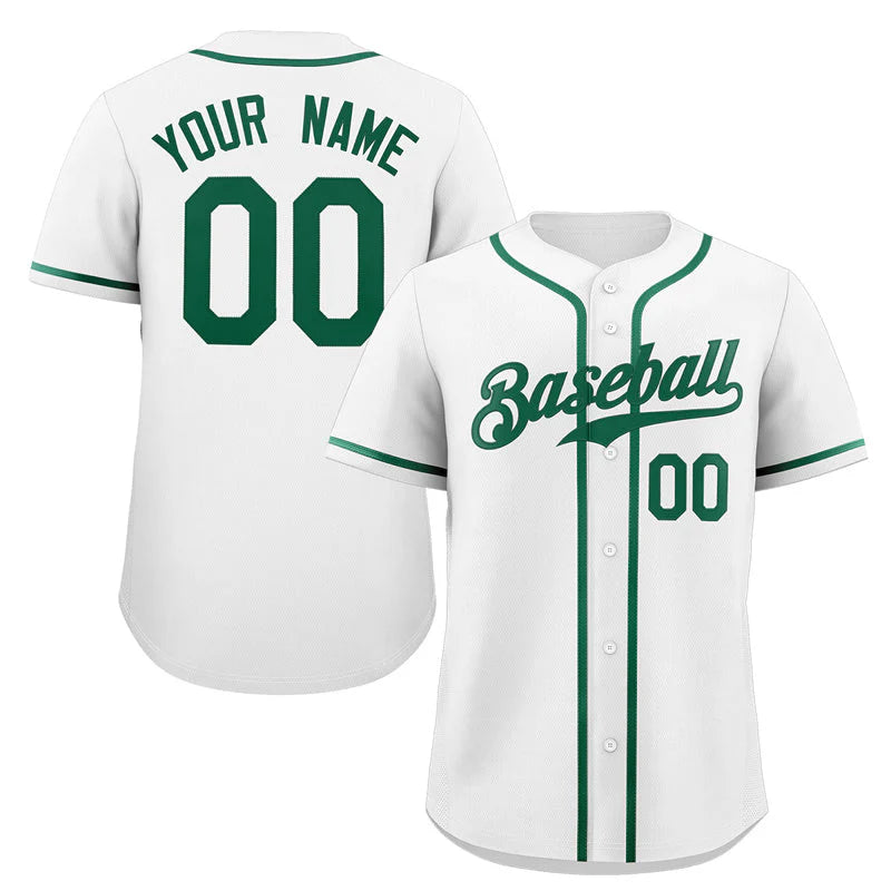 Baseball Jersey - Classic Full Button Style