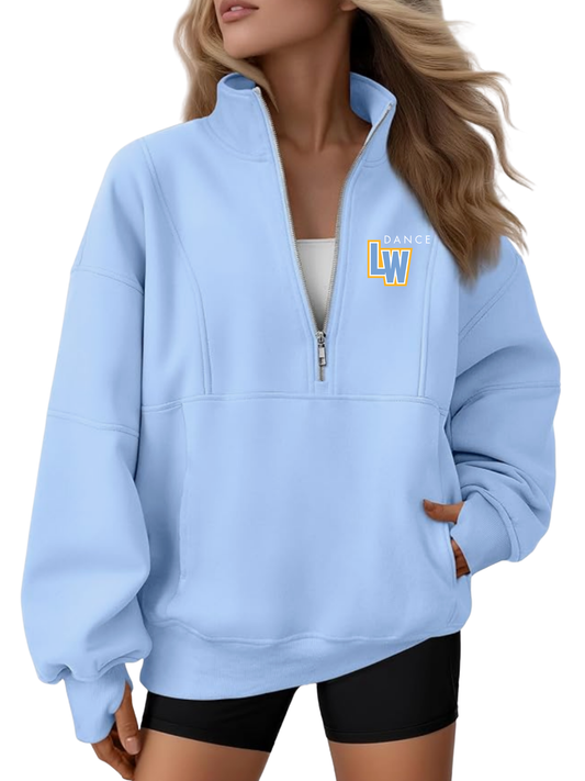 Chargers Blue Women's Quarter-Zip