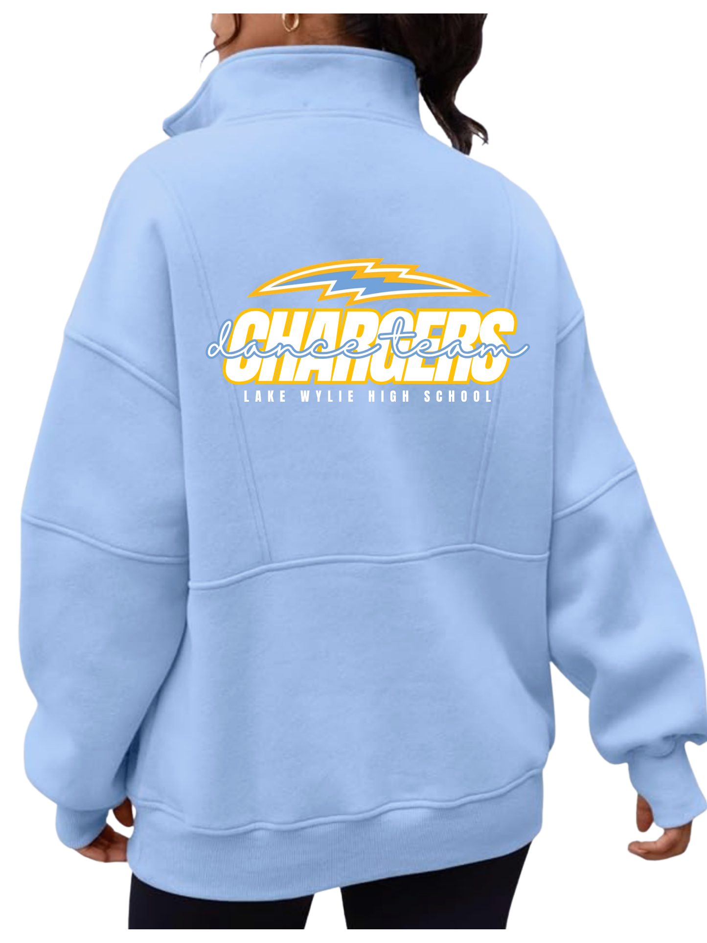 Chargers Blue Women's Quarter-Zip