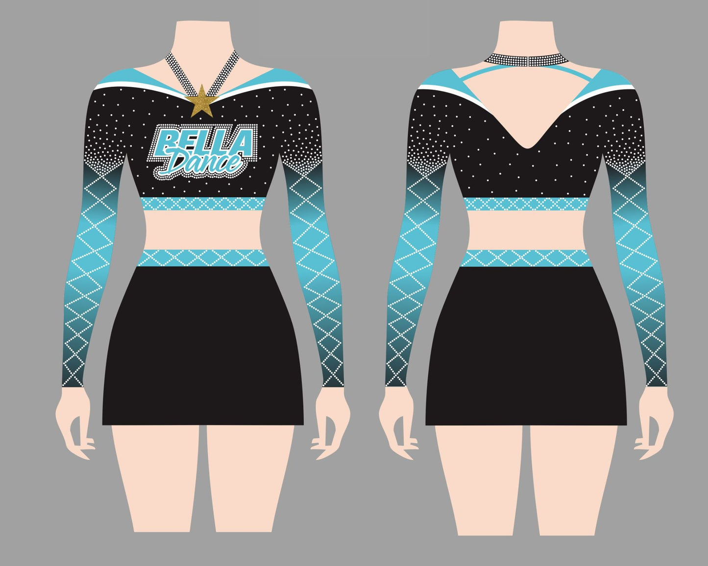 Dance Uniform - Style 16