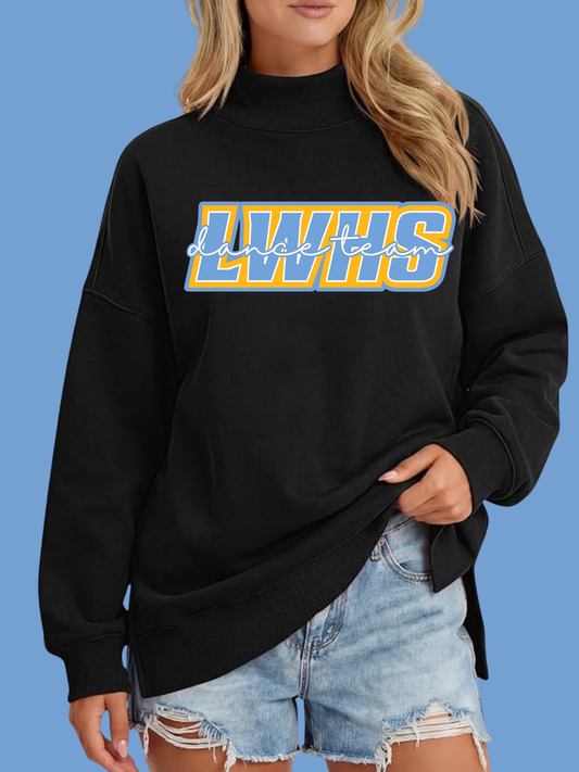 LWHS Custom Mock Neck Sweater