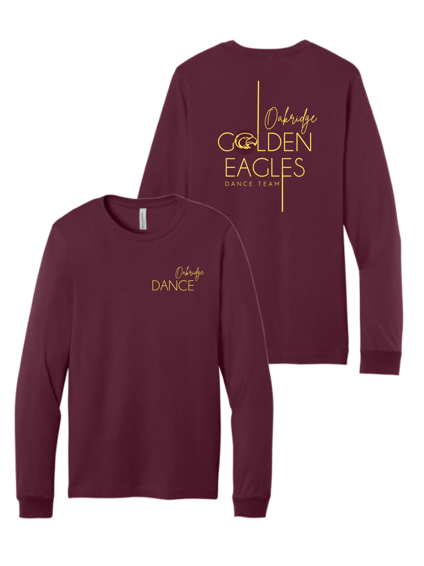 OMS Parent Long Sleeve Shirt - Maroon