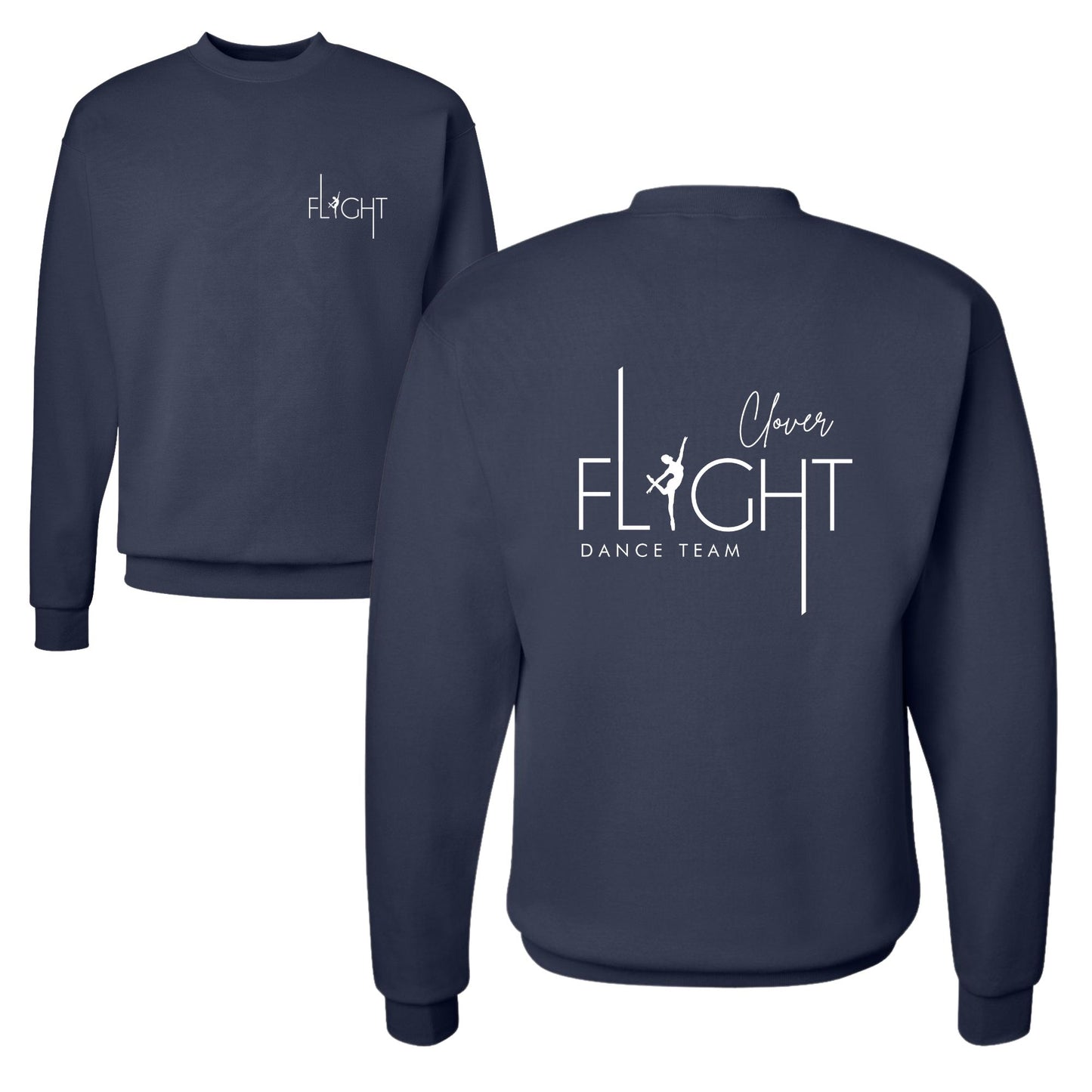 Clover Dance Team Logo Crewneck