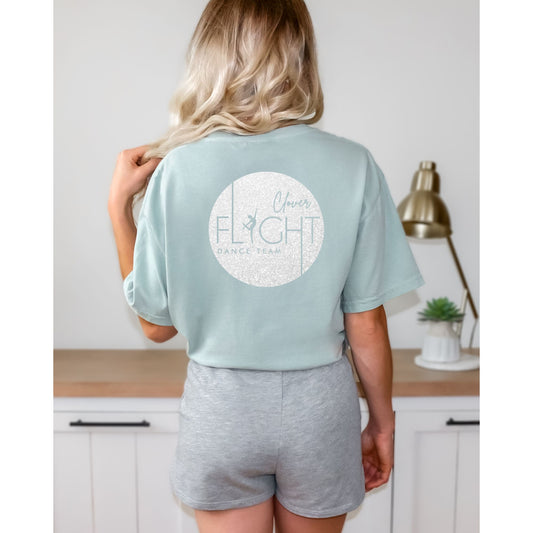 Clover Dance Glitter Logo Tshirt