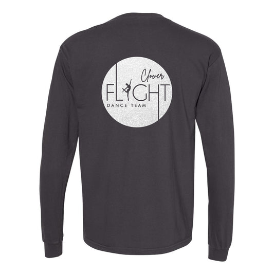 Clover Dance Glitter Logo Long Sleeve