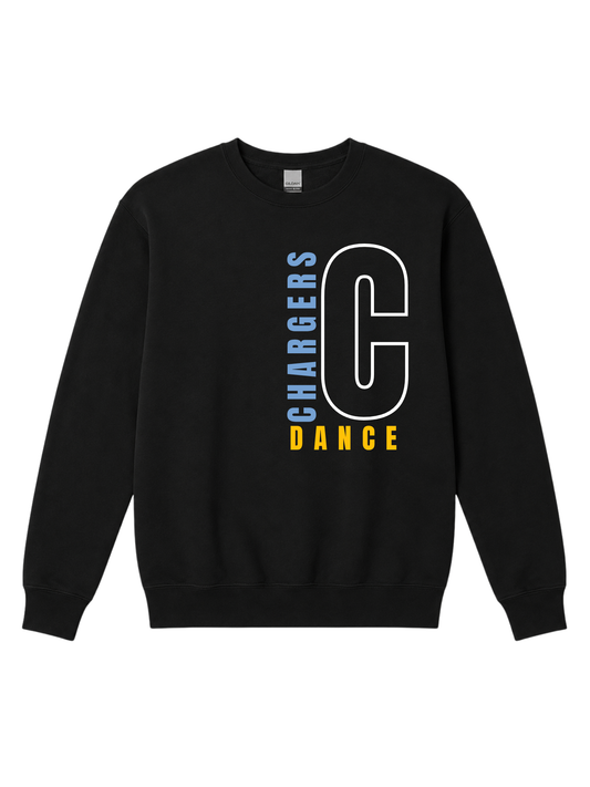 Black Comfort Colors BIG "C" Crewneck Sweatshirt