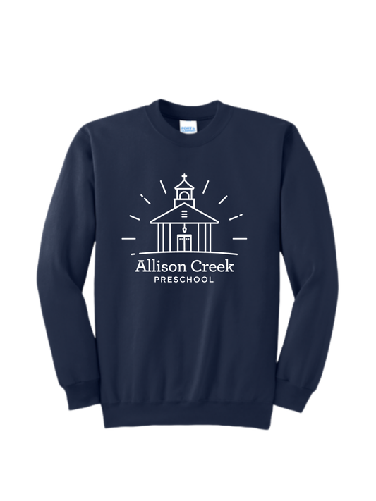 Allison Creek Crew Neck Sweater (Navy)