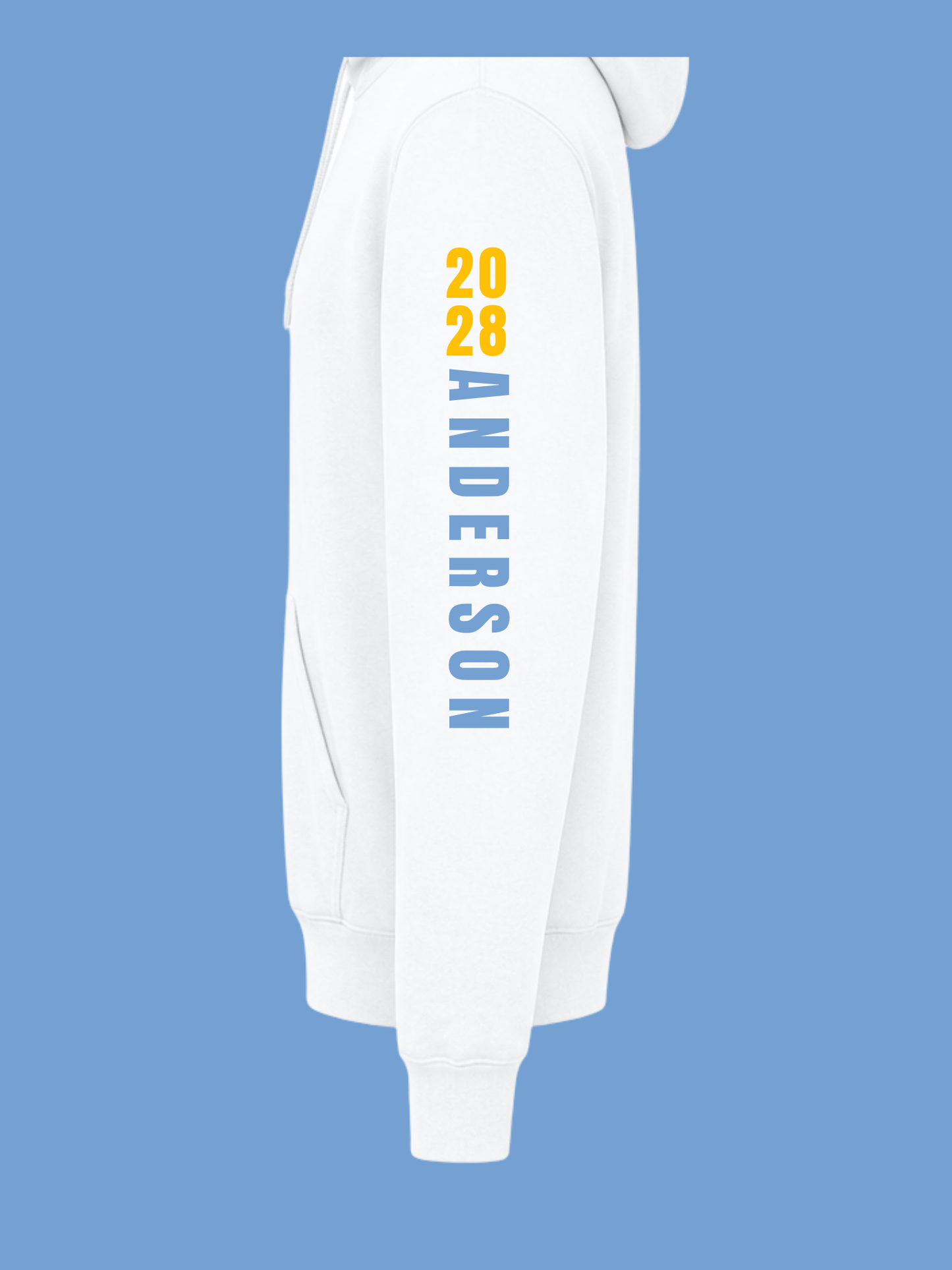 White Comfort Colors BIG "C" Crewneck Sweatshirt