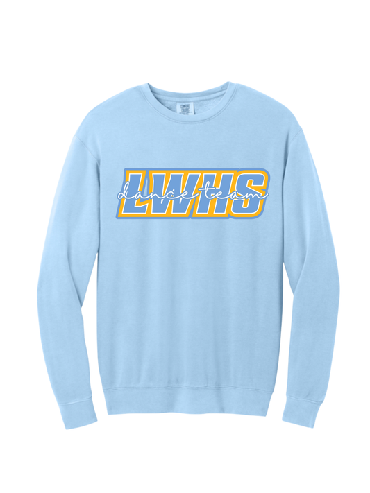 Blue Comfort Colors LWHS Crewneck Sweatshirt