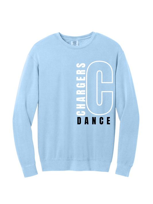 Blue Comfort Colors BIG "C" Crewneck Sweatshirt