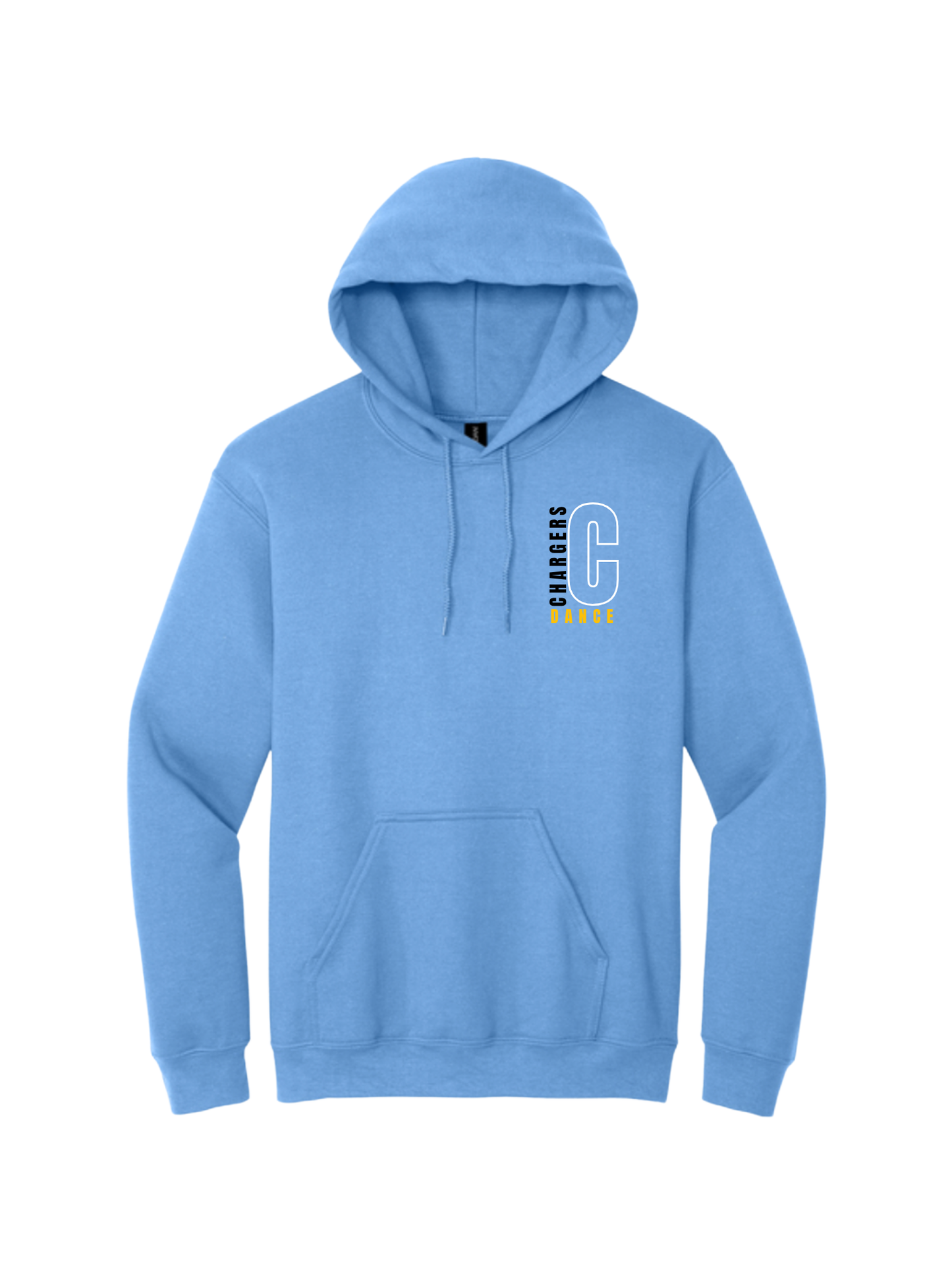 Blue Gildan BIG "C" Hooded Sweatshirt