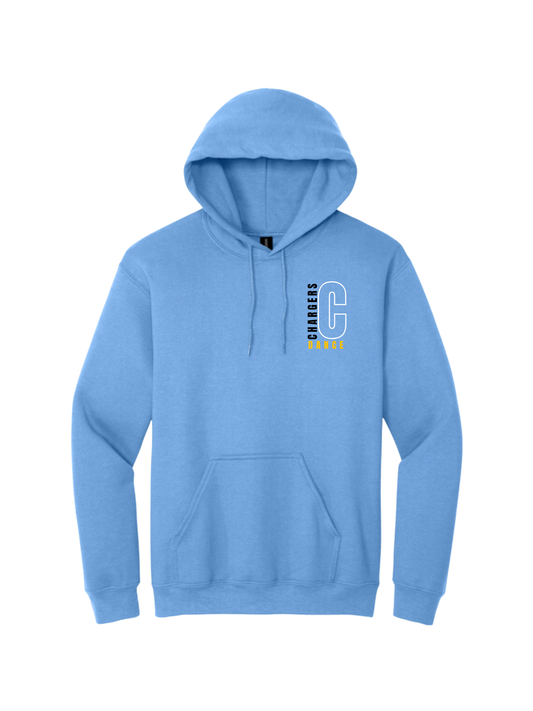Blue Gildan BIG "C" Hooded Sweatshirt