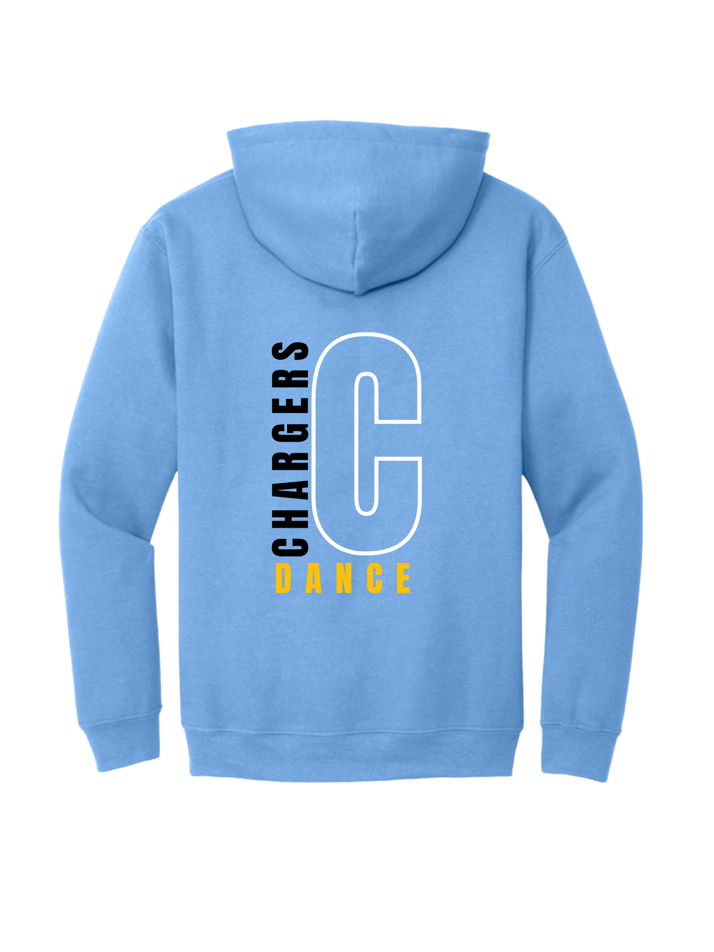 Blue Gildan BIG "C" Hooded Sweatshirt