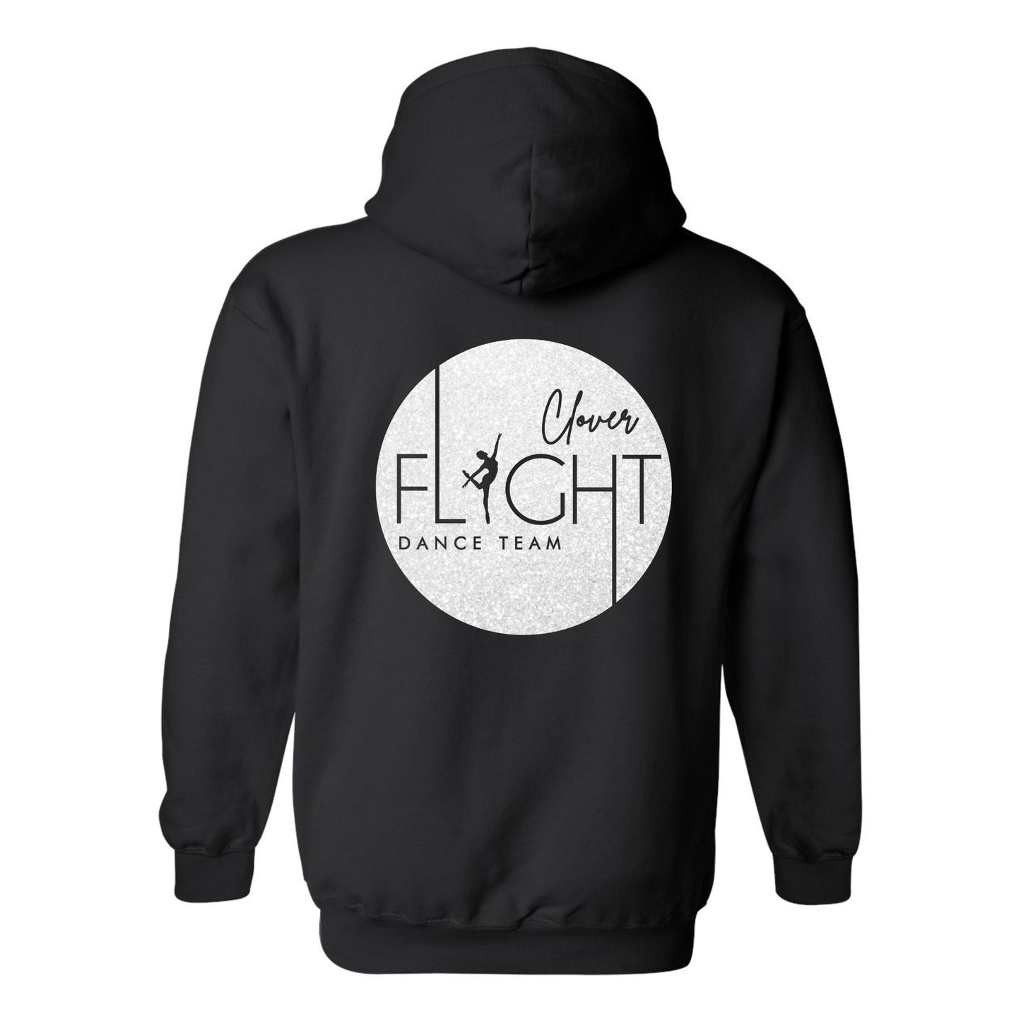 Clover Dance Glitter Logo Hoodie