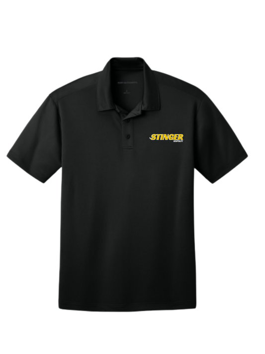 Stinger Men's Performance Polo (Full Logo)