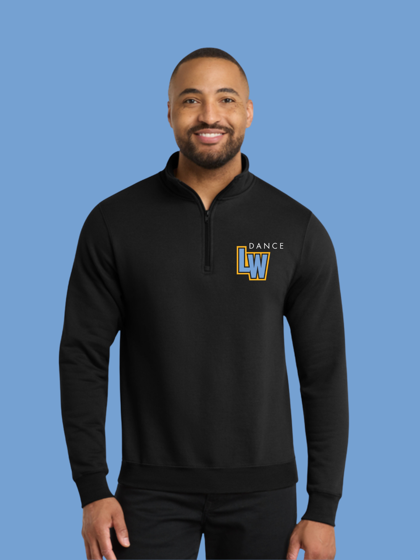 Black Chargers Quarter-Zip