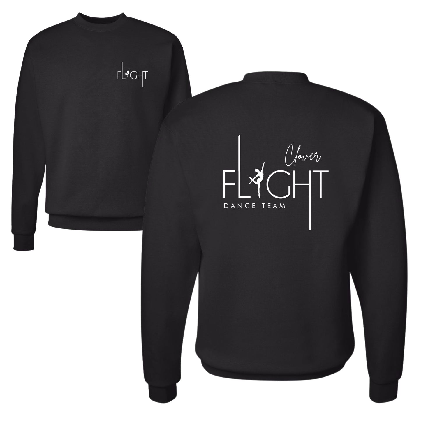 Clover Dance Team Logo Crewneck
