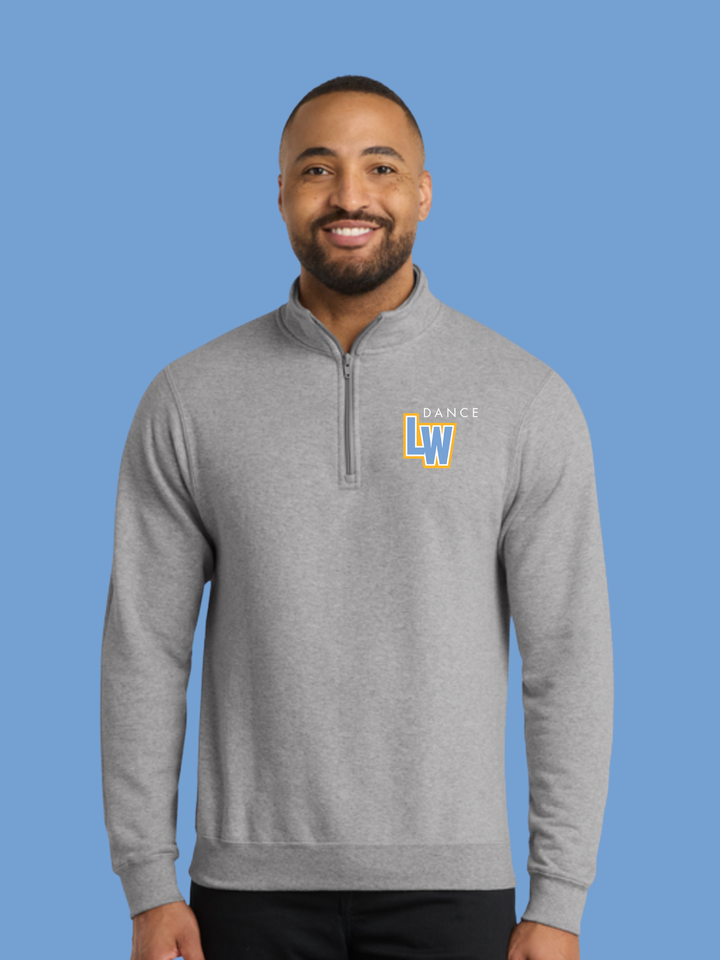 Grey Chargers Quarter-Zip
