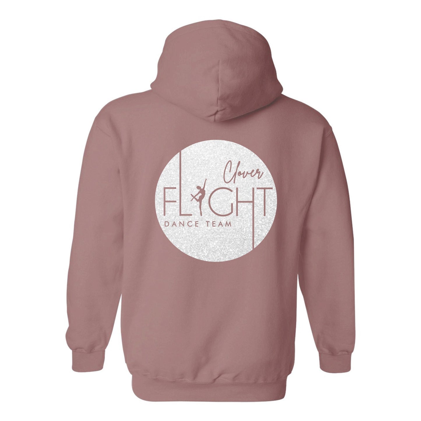 Clover Dance Glitter Logo Hoodie
