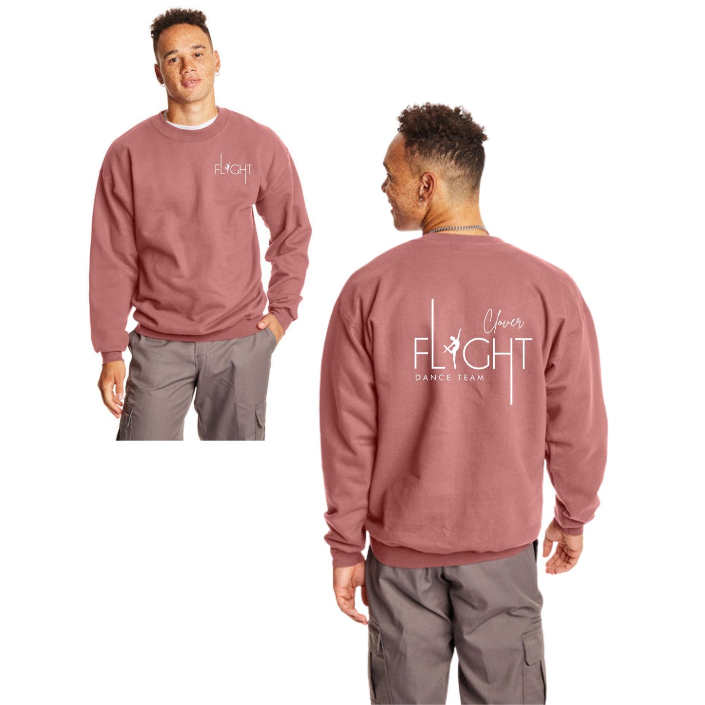 Clover Dance Team Logo Crewneck