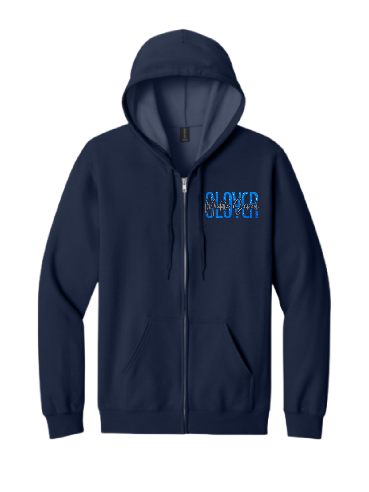 Clover Middle Warm-up Rhinestone Full Zip