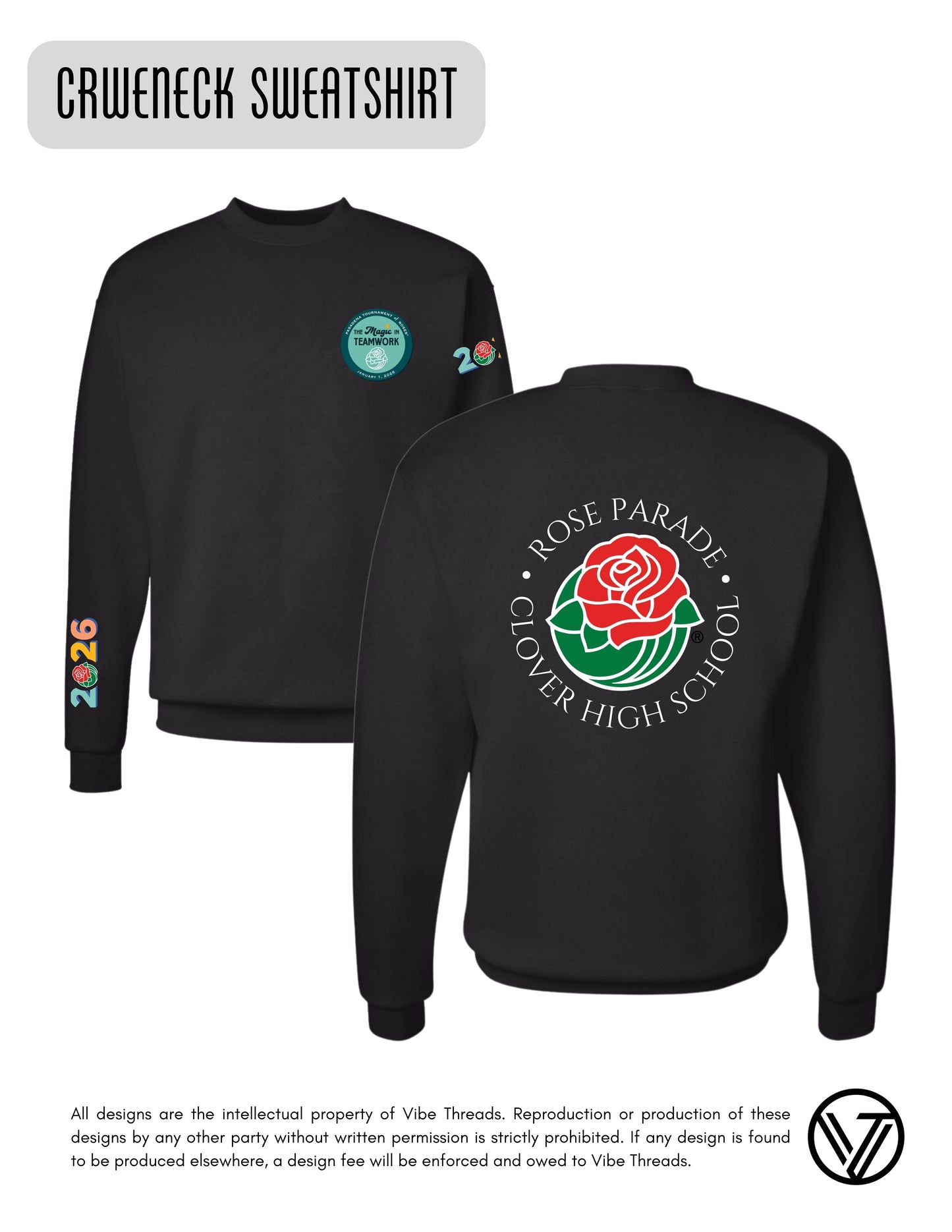 Rose Parade Crewneck Sweatshirt