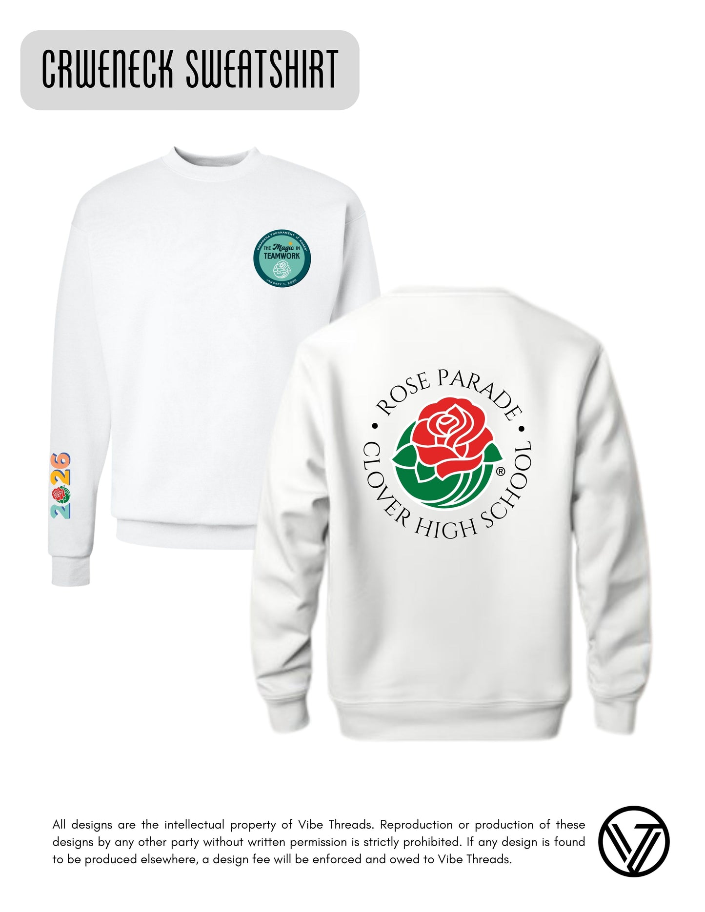 Rose Parade Crewneck Sweatshirt