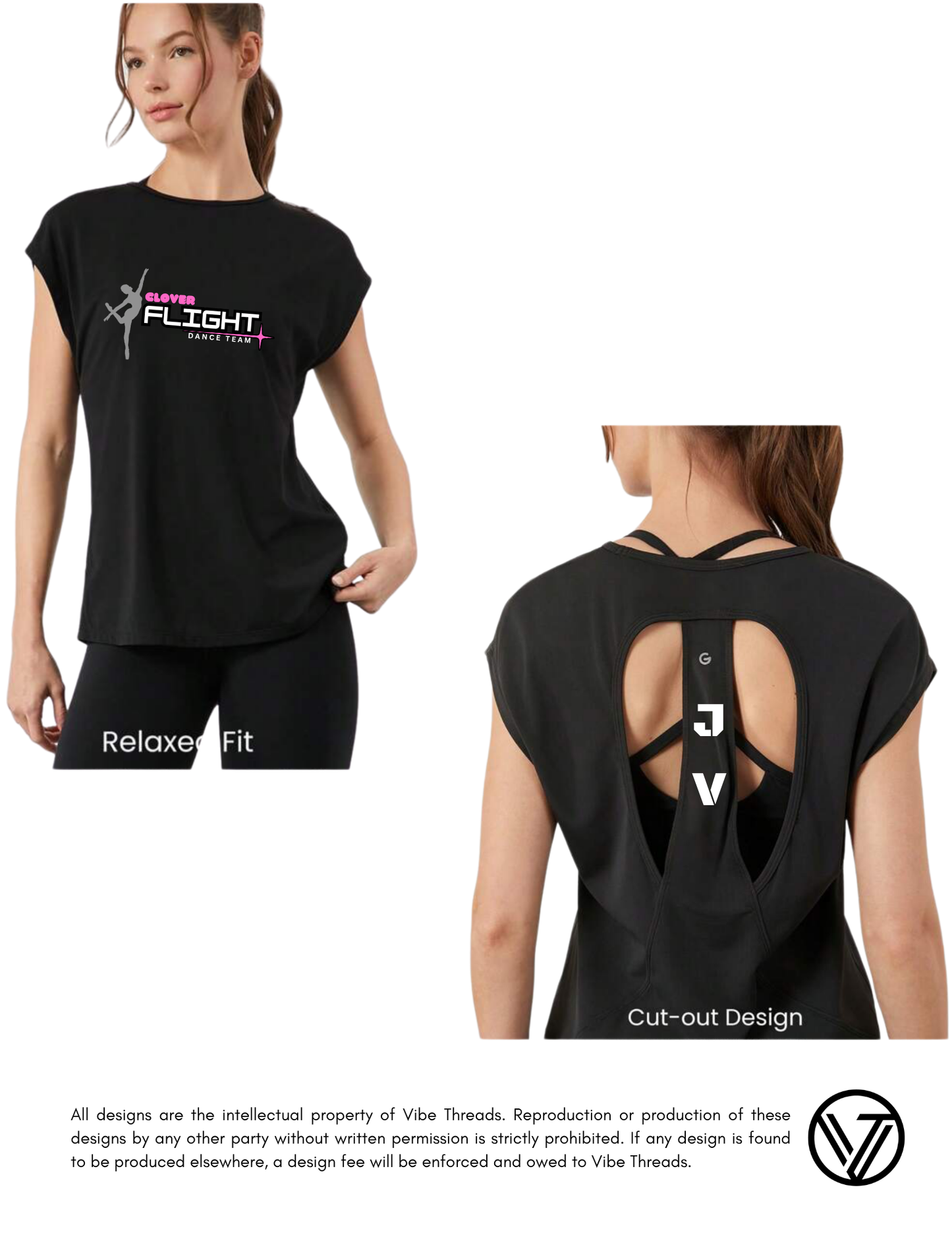 JV Open Back Rhinestone Top