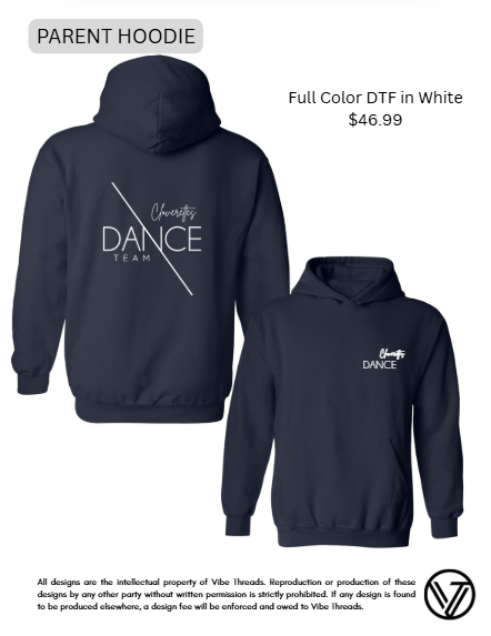 CMS Parent Hoodie - Navy