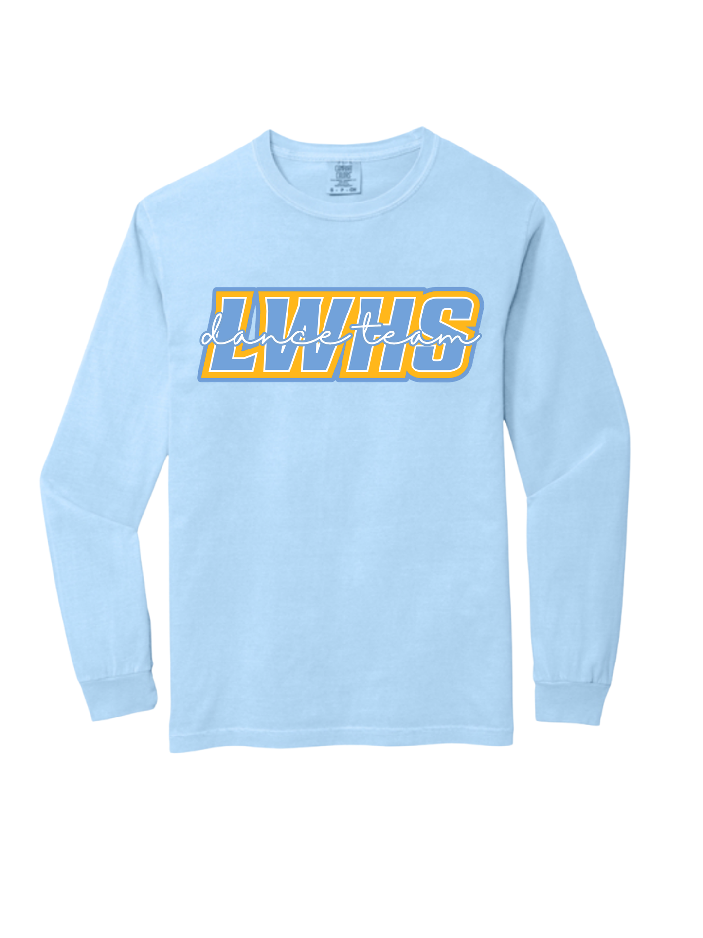 Blue Comfort Colors LWHS Long Sleeve Shirt