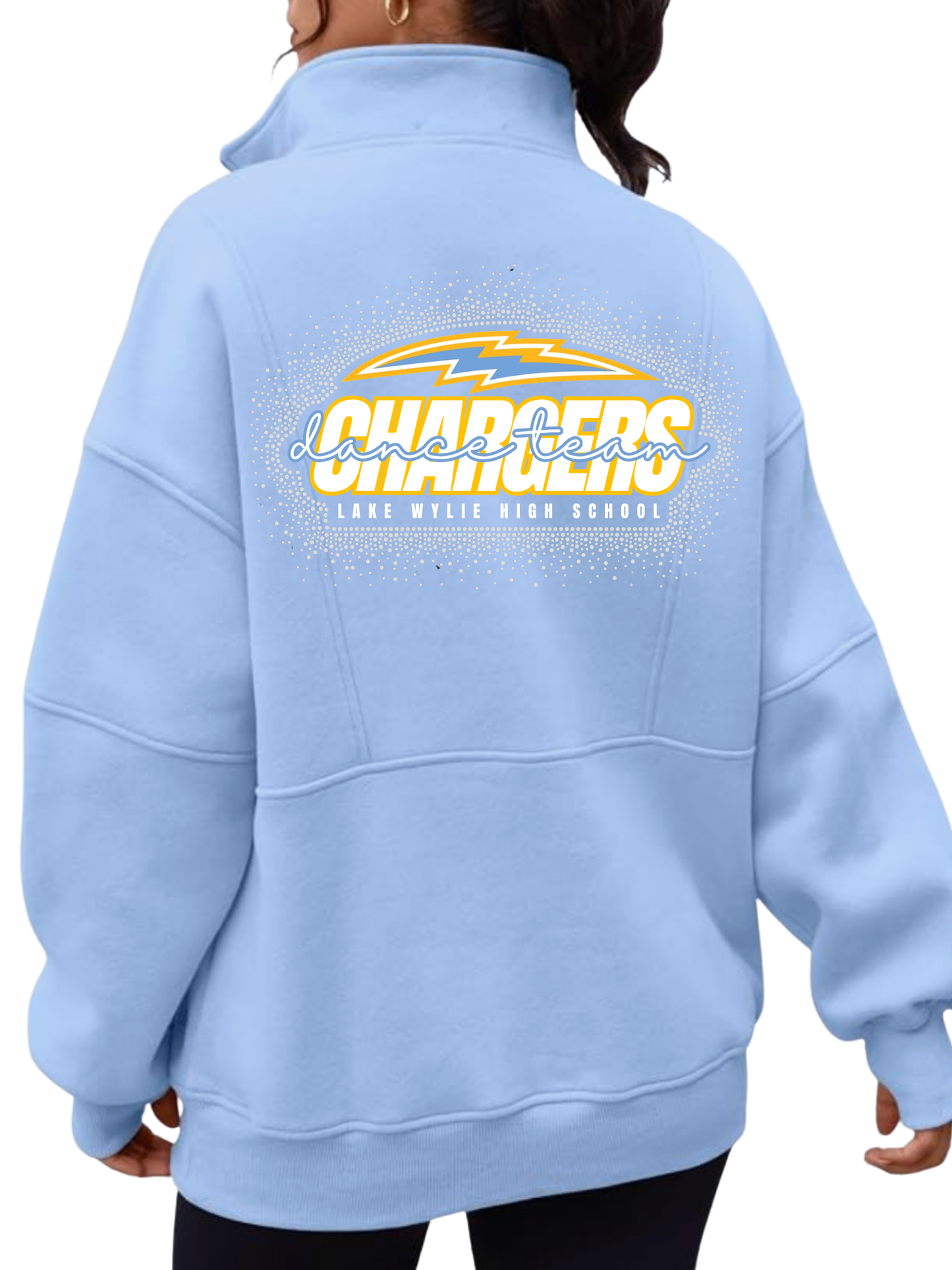 Chargers Blue Women's Quarter-Zip