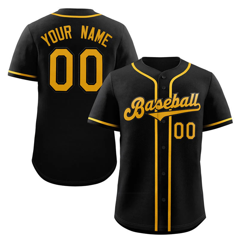 Baseball Jersey - Classic Full Button Style